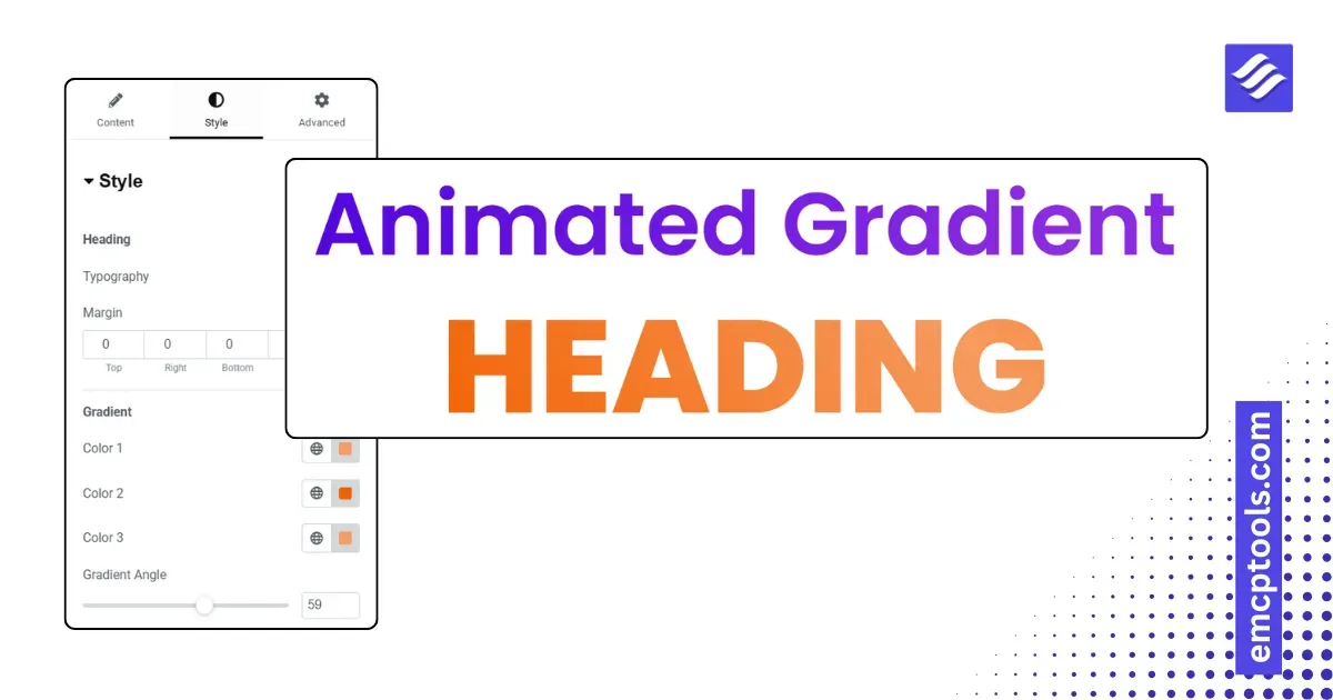 Animated Gradient Heading