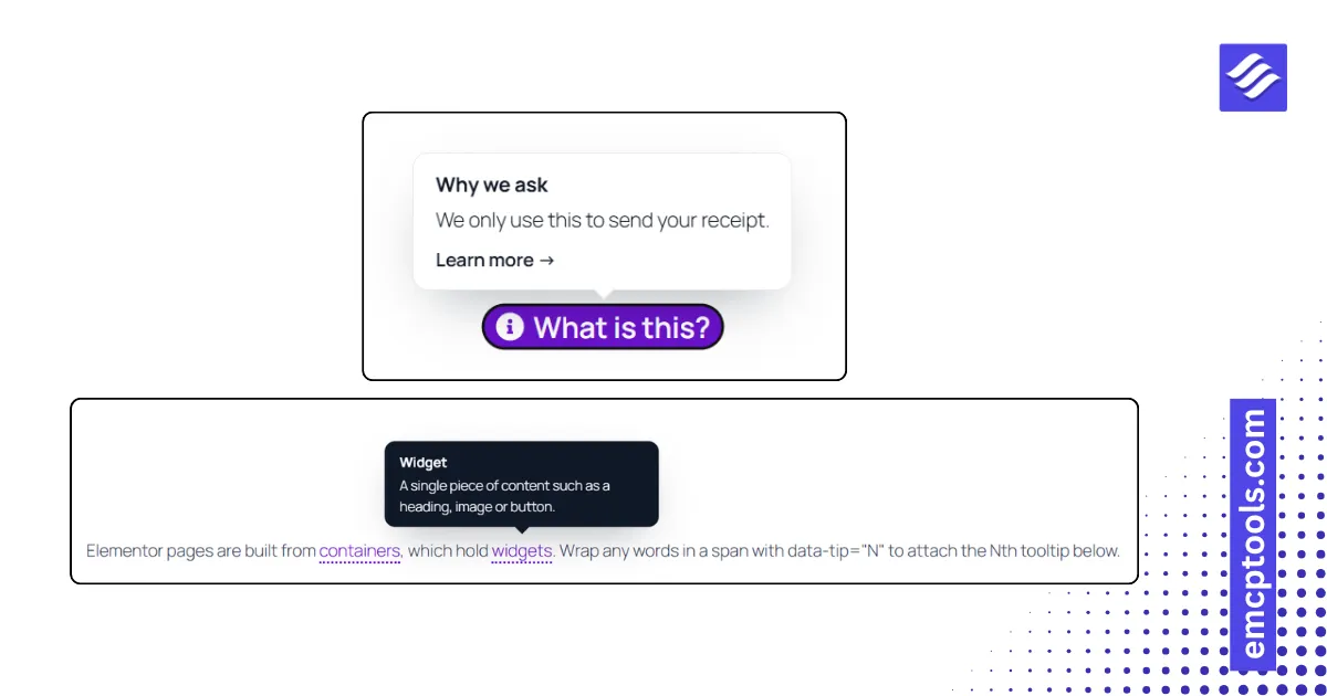 Tooltip Text