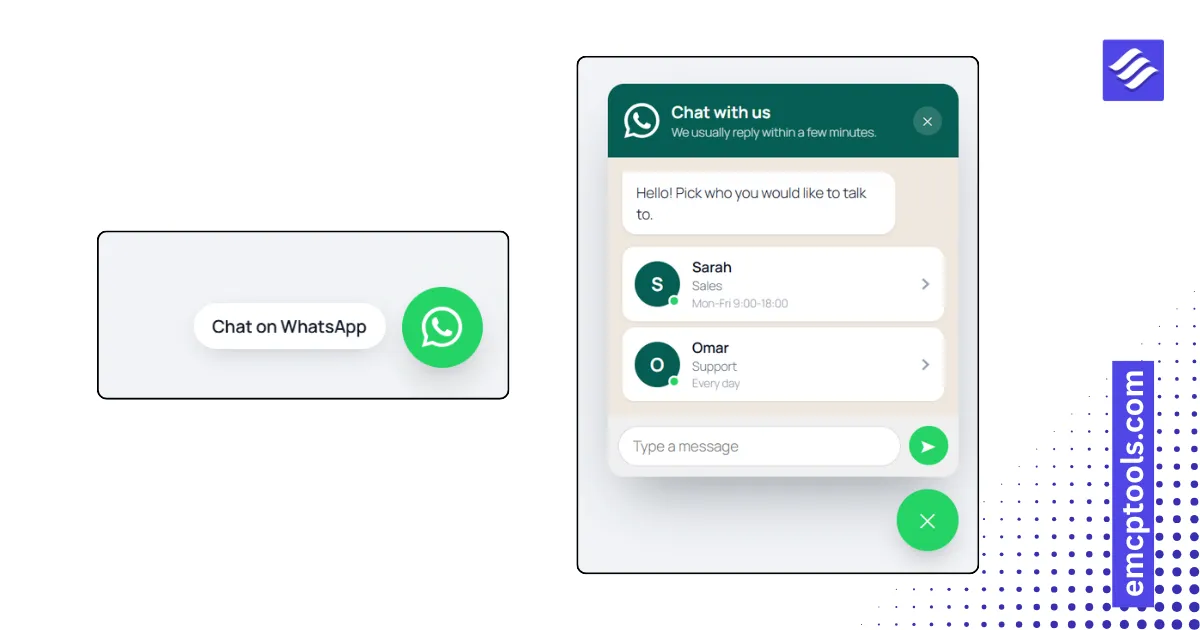 WhatsApp Chat screenshot 1