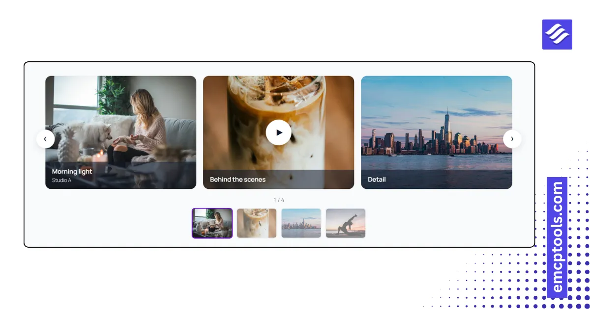 Media Carousel screenshot 1